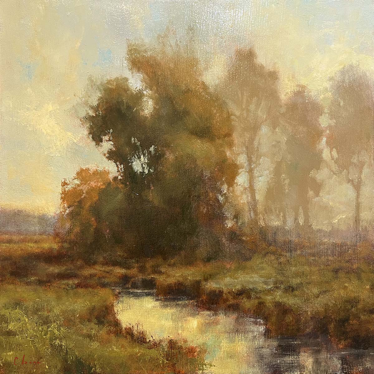 Autumnal Drift 20x20