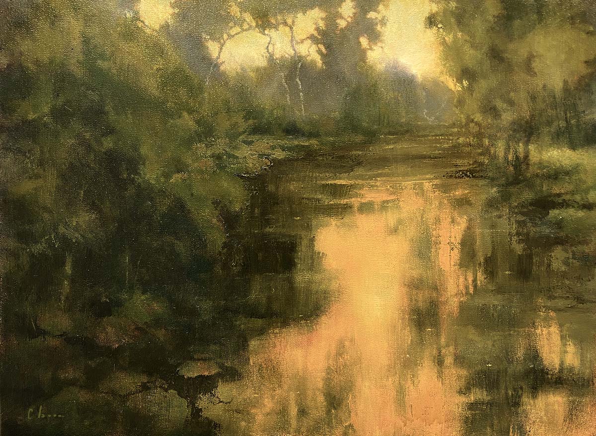 July Evening 18x22